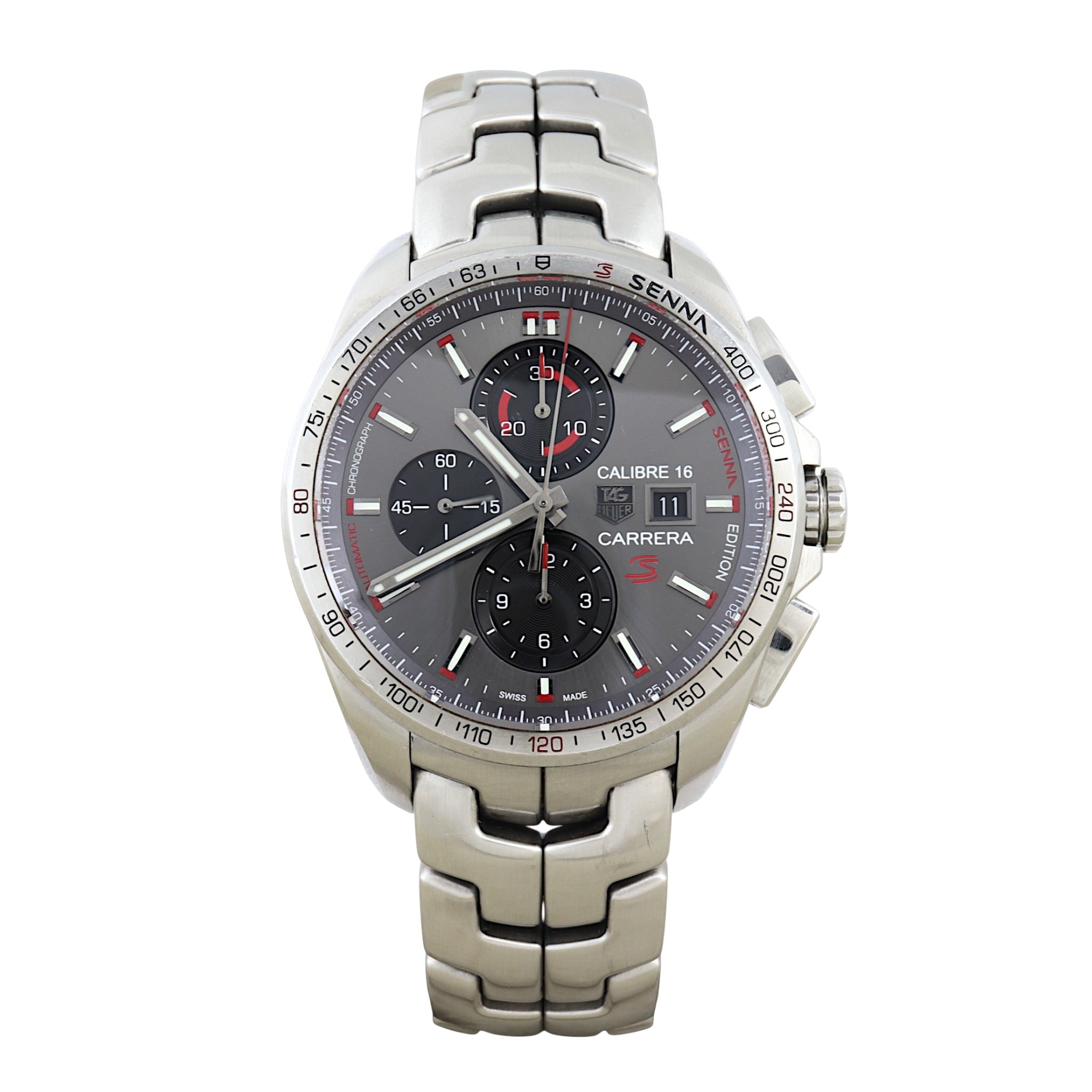 TAG Heuer Carrera Senna Calibre 16 Date Chronograph Watch