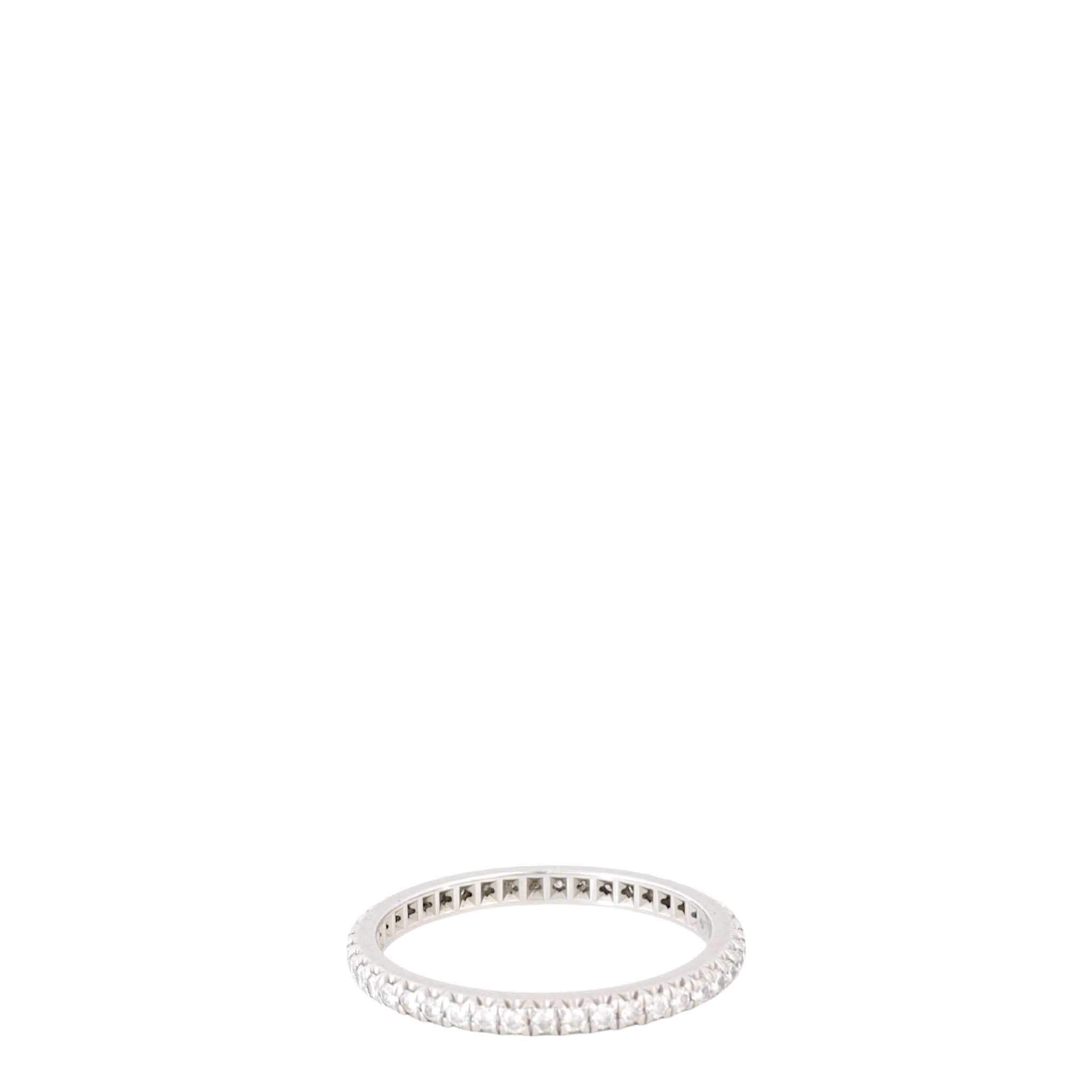 Tiffany & Co Soleste Full Eternity Platinum Diamond Ring