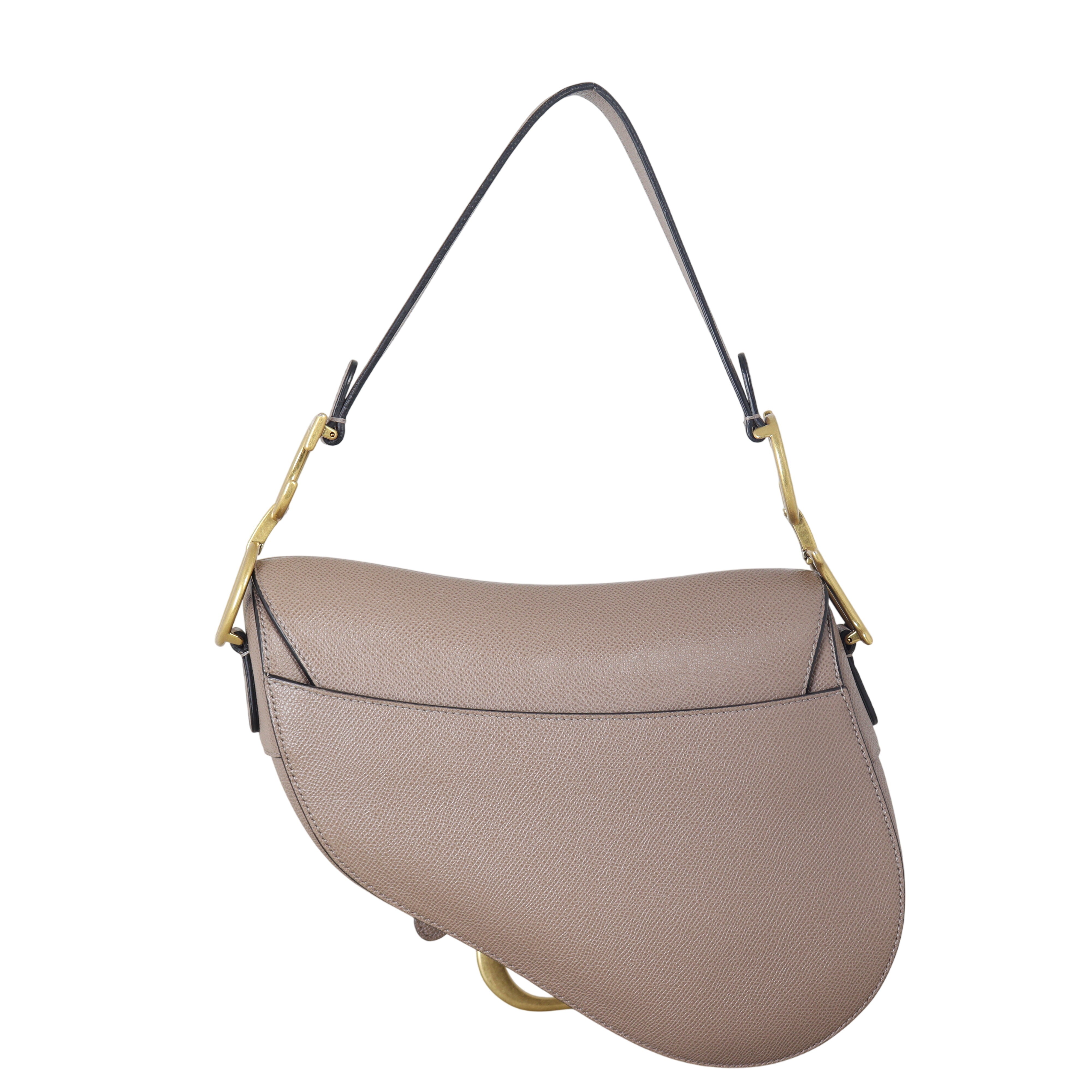 Dior Saddle Bag with Embroidered Strap