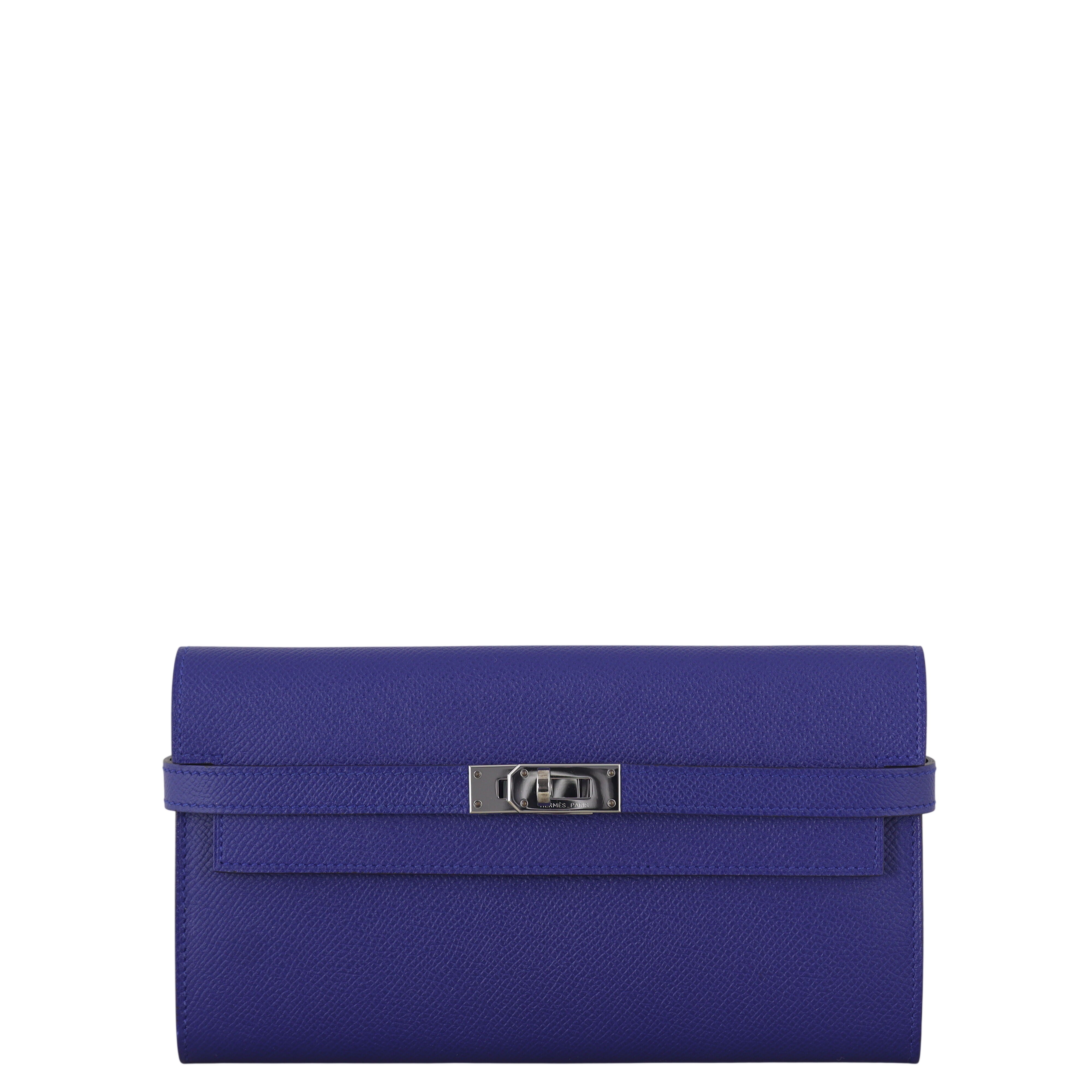 Hermes Kelly Classic Long Wallet Epsom