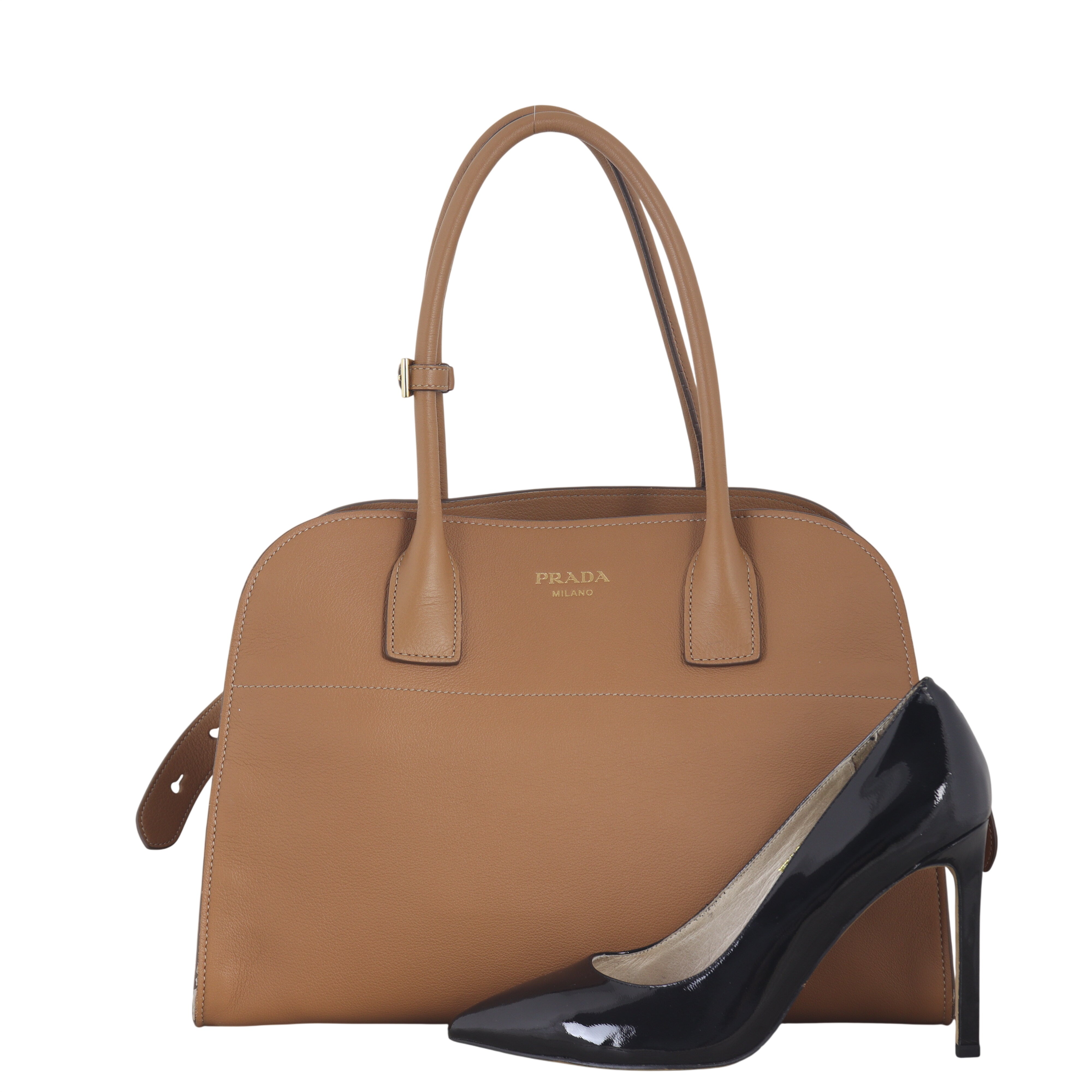 Prada Soft Leather Tote Bag Medium