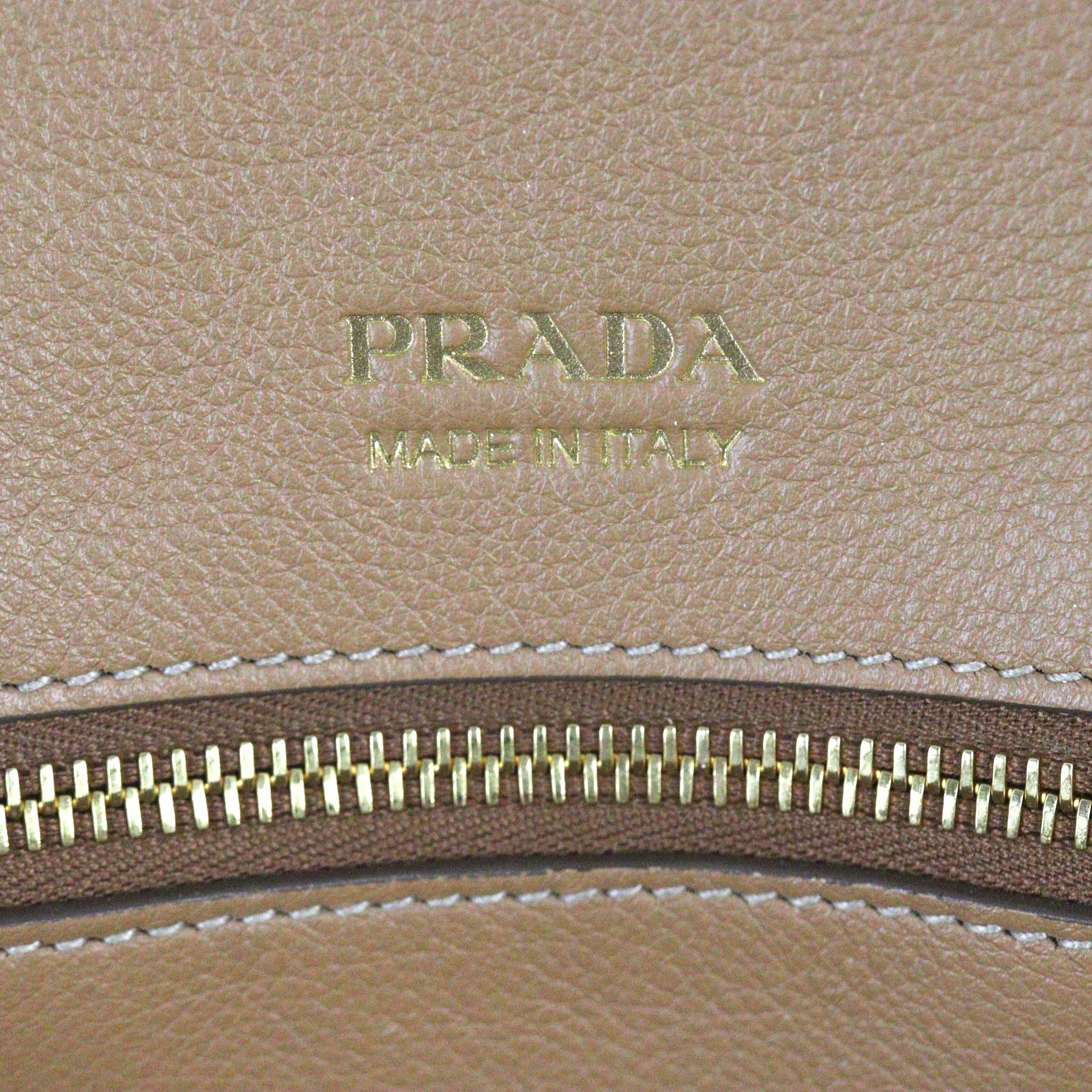 Prada Soft Leather Tote Bag Medium
