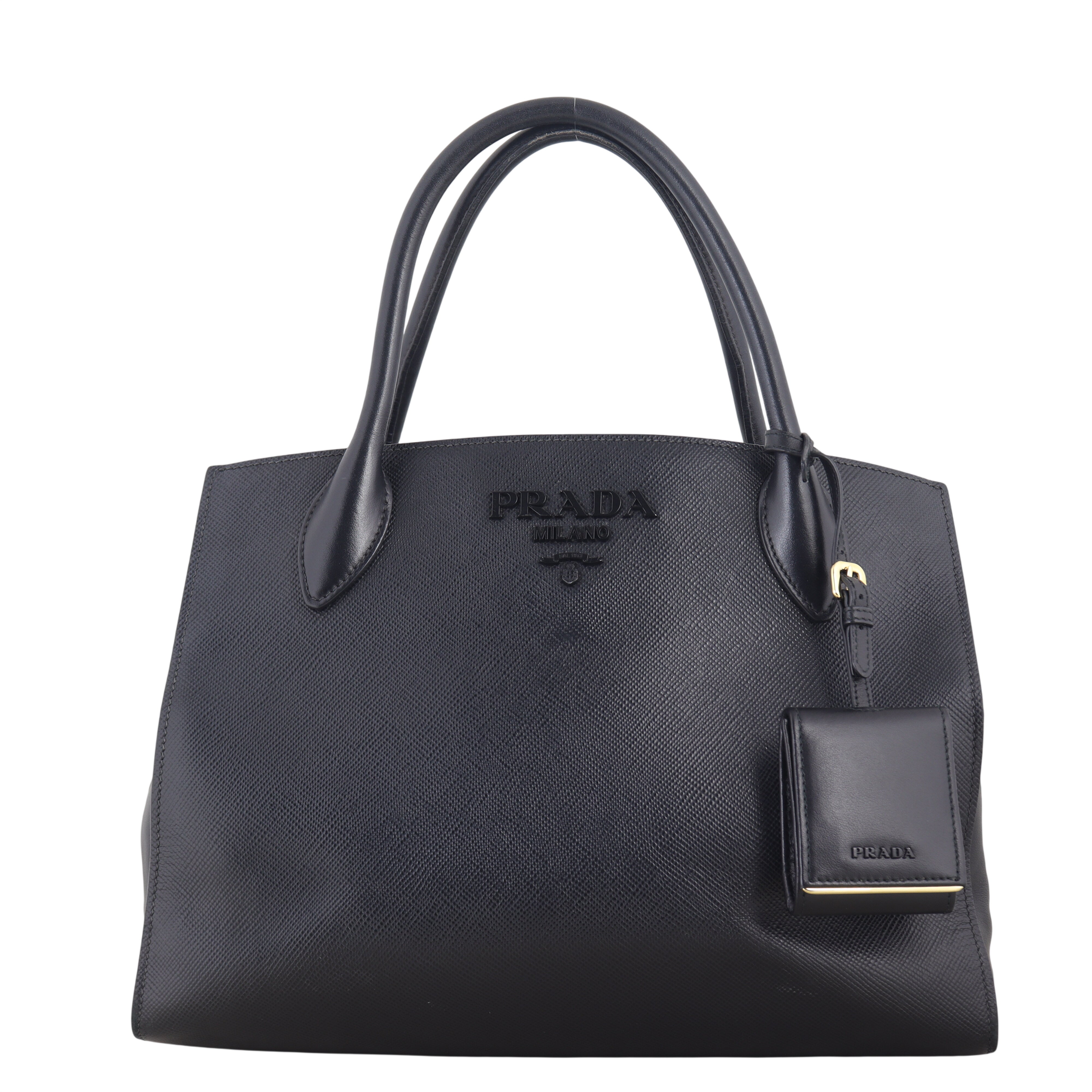 Prada Saffiano Cuir Monochrome Small Bag