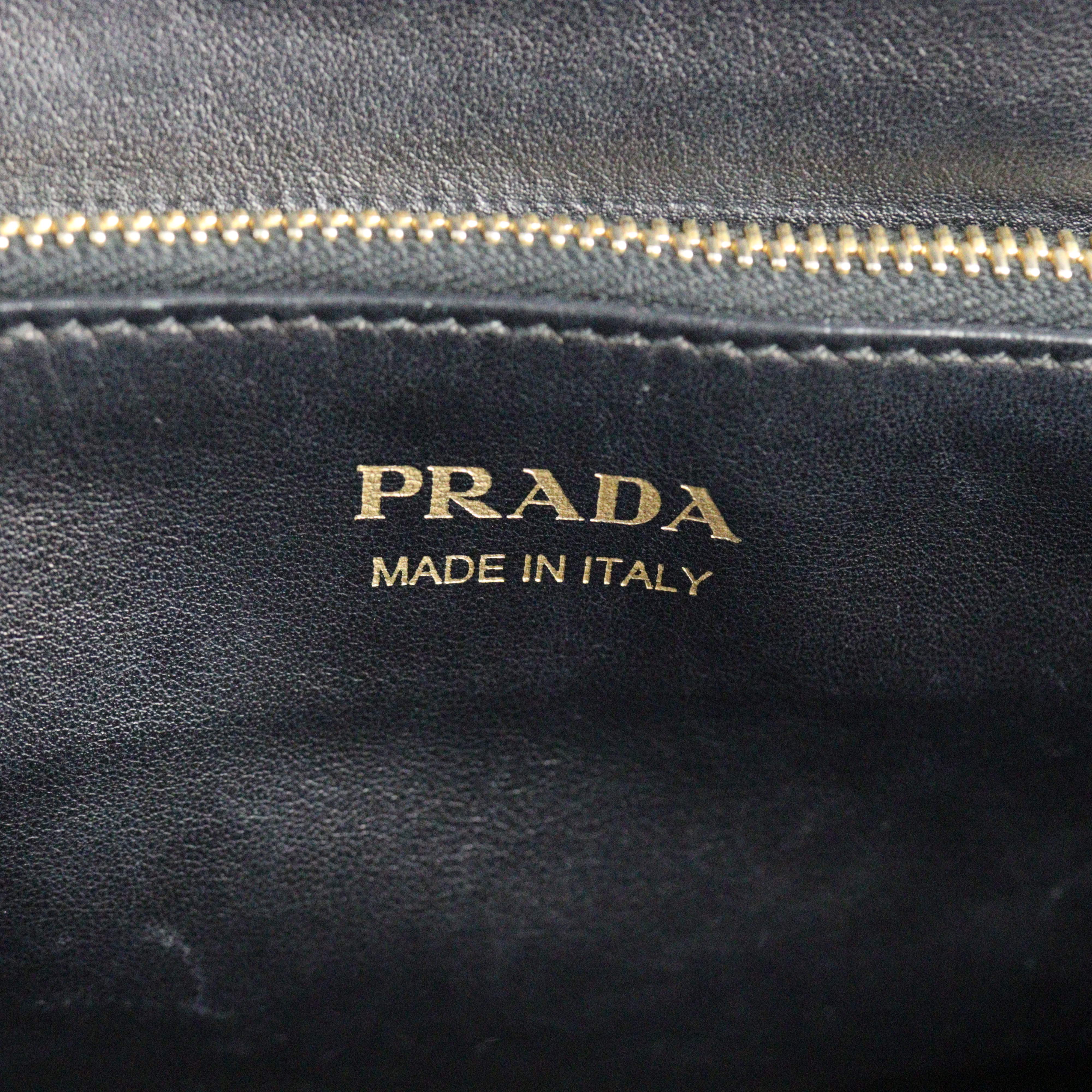 Prada Saffiano Cuir Monochrome Small Bag