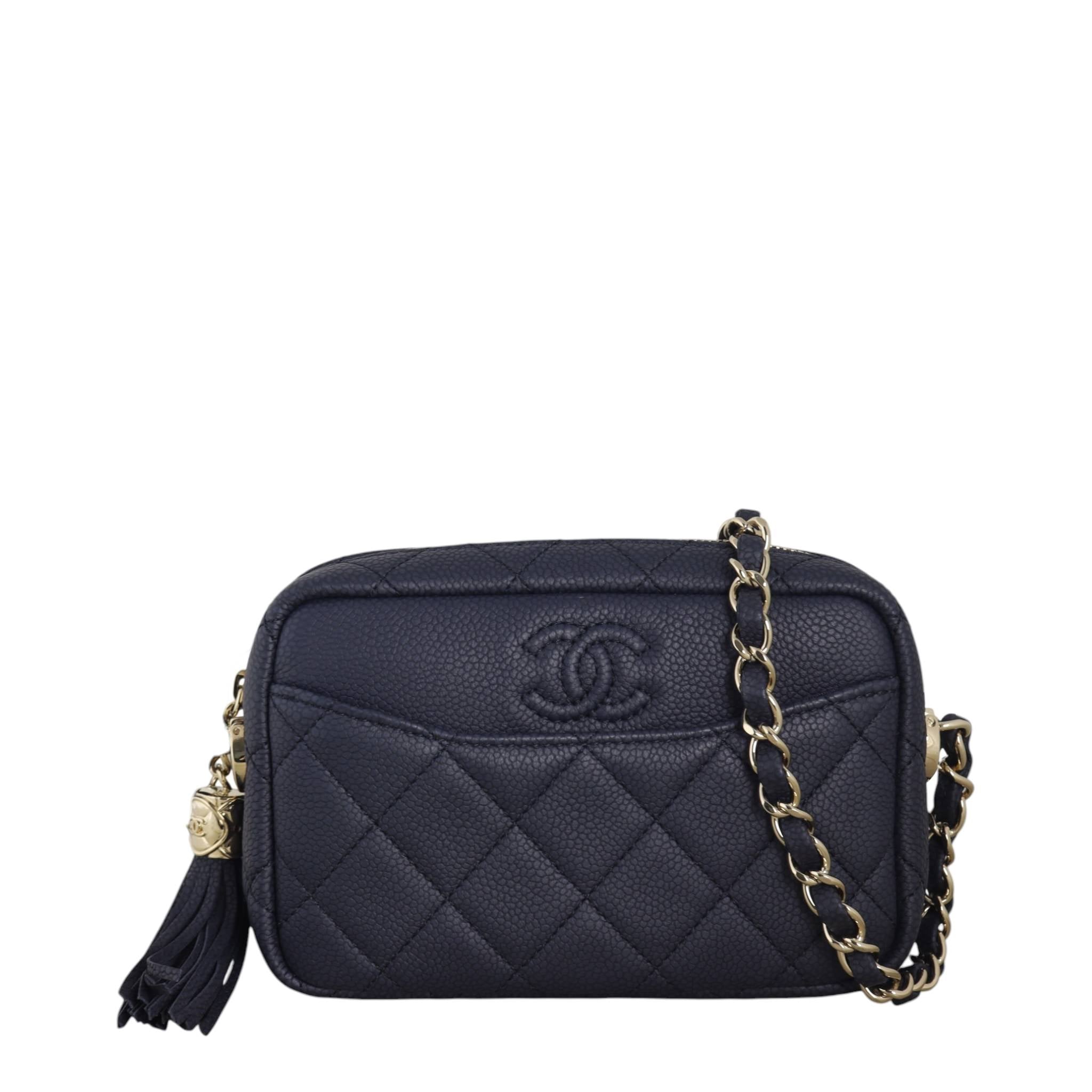 Chanel CC Tassel Mini Camera Bag