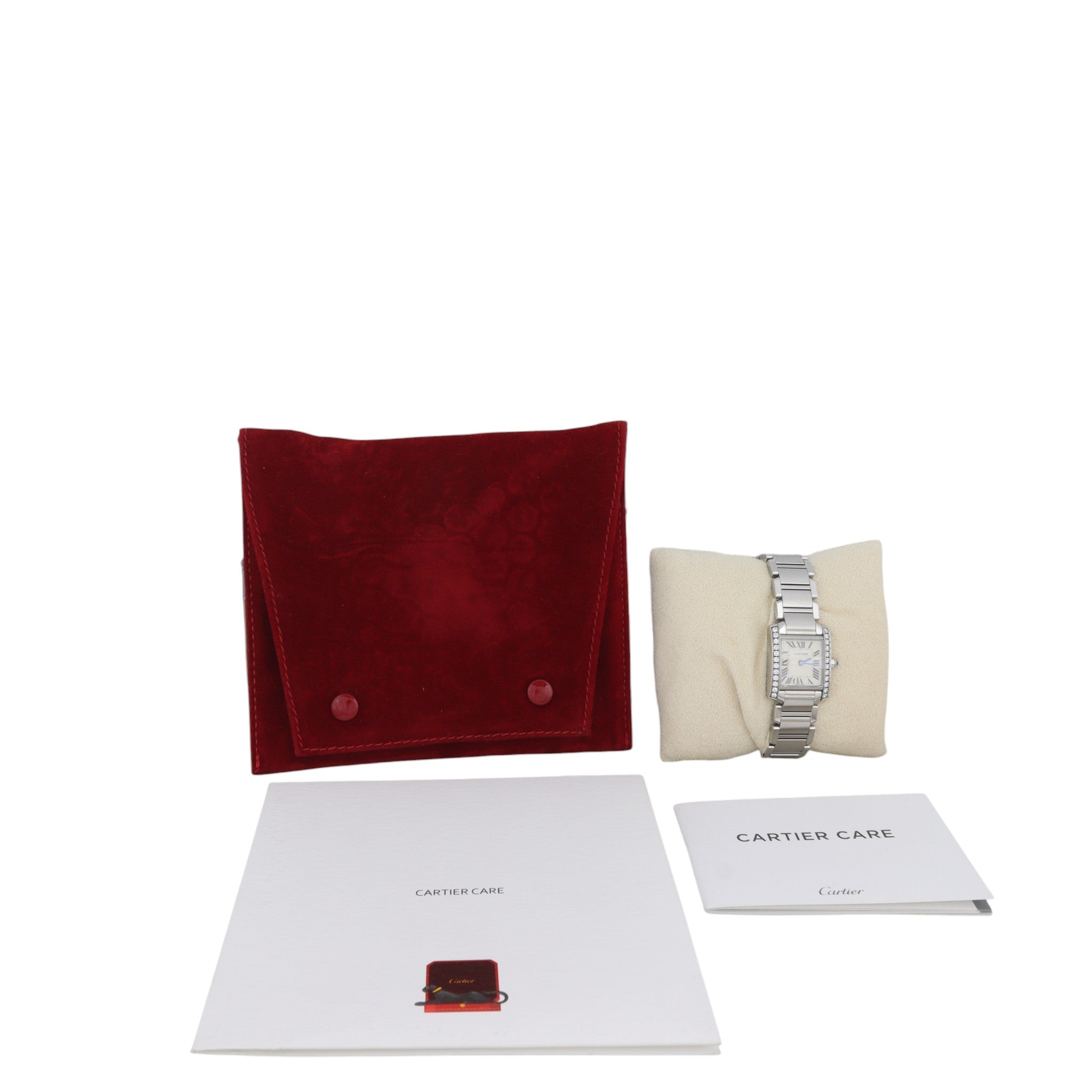 Cartier Tank Francaise Diamond Small Watch