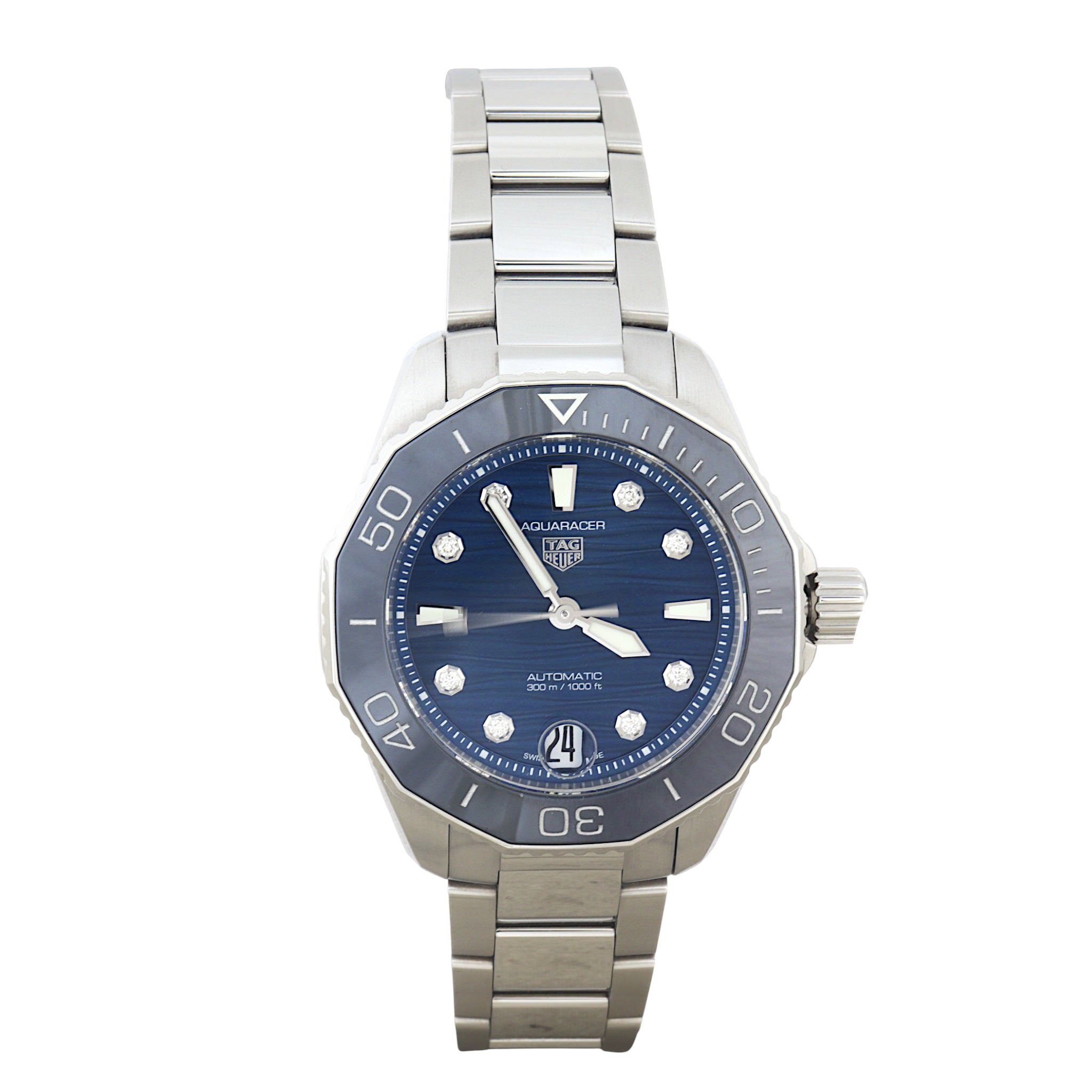 TAG Heuer Aquaracer 300m Date Diamond 36mm Watch