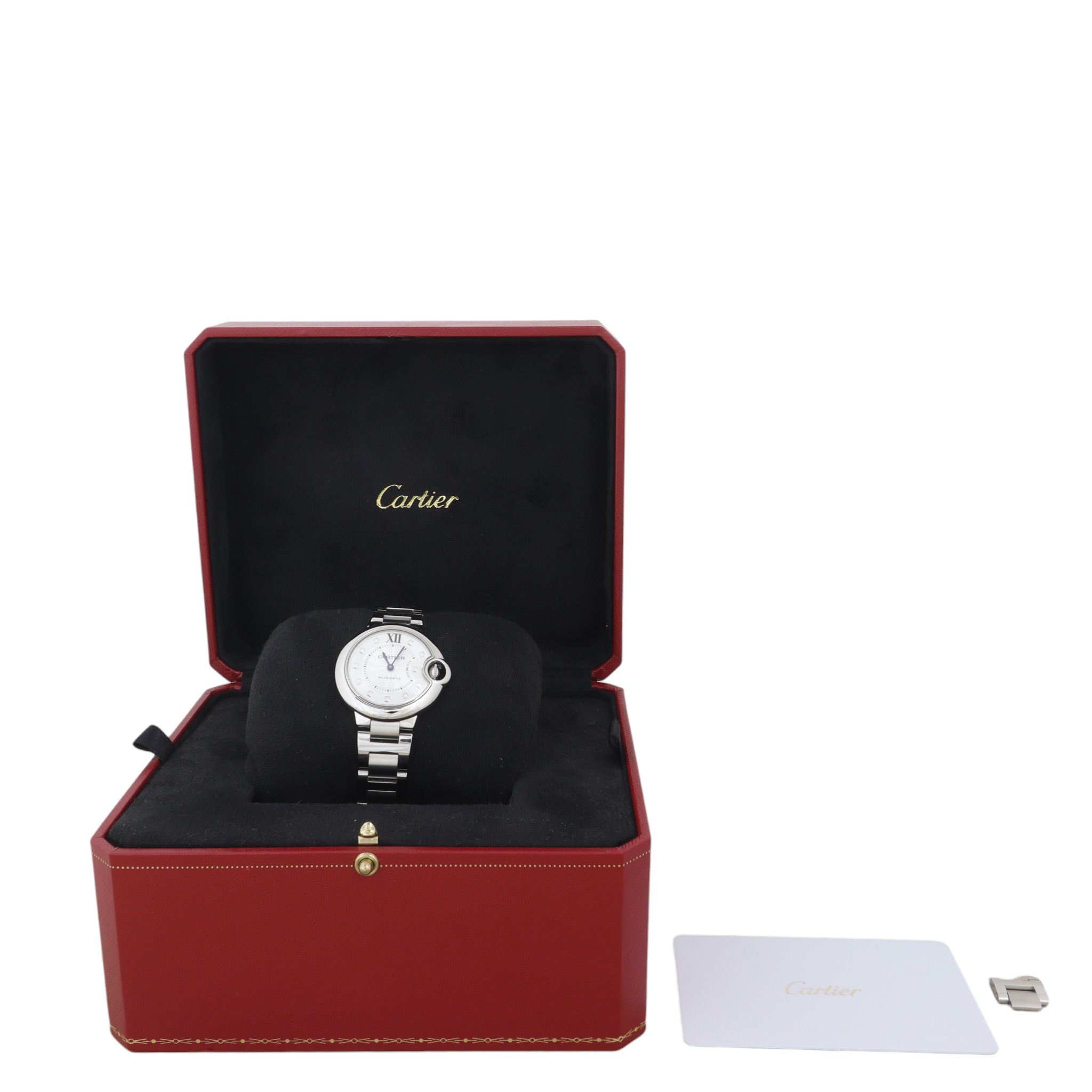 Cartier Ballon Bleu de Cartier Diamond 33mm Watch