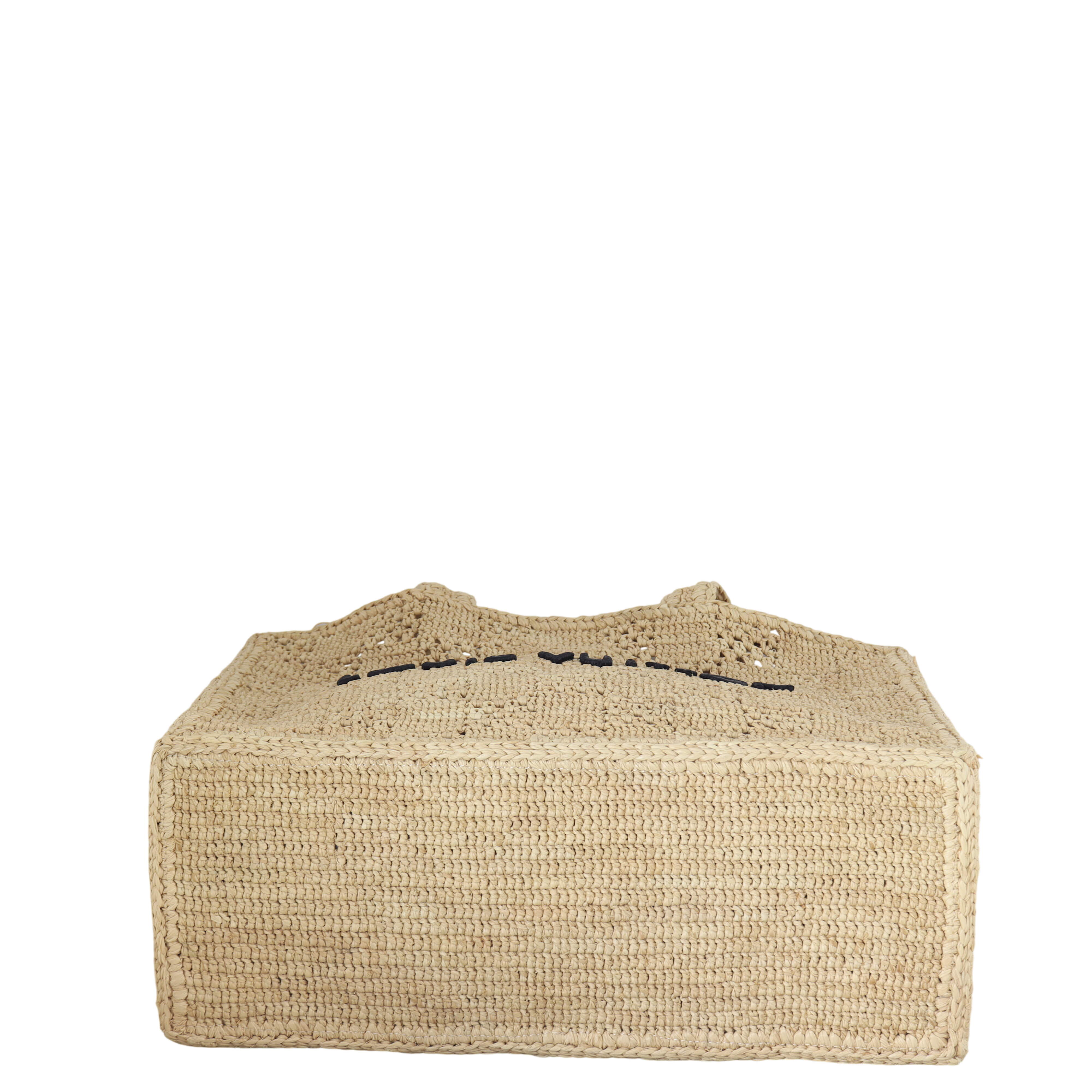 Louis Vuitton Summer Shopper Tote MM Raffia