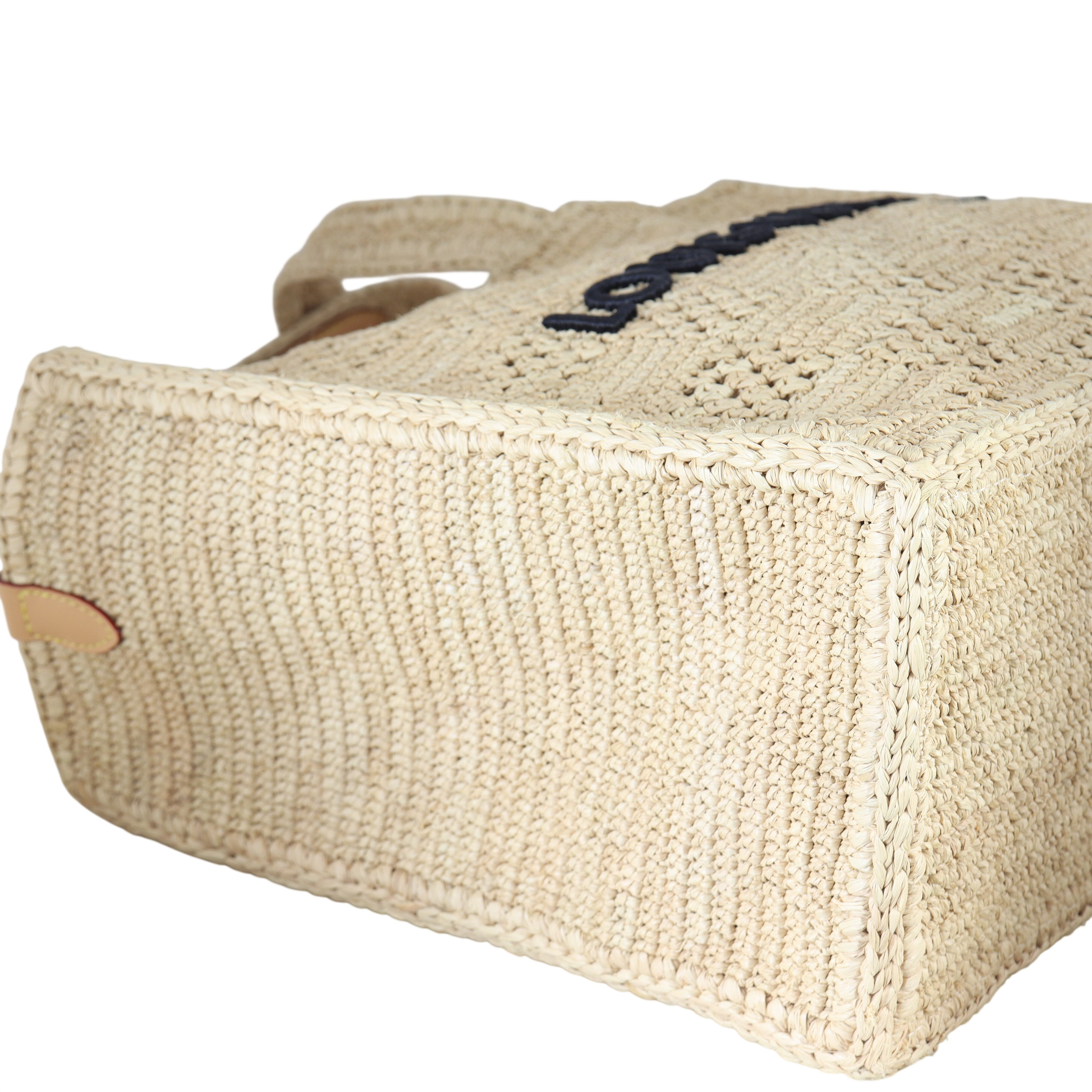 Louis Vuitton Summer Shopper Tote MM Raffia