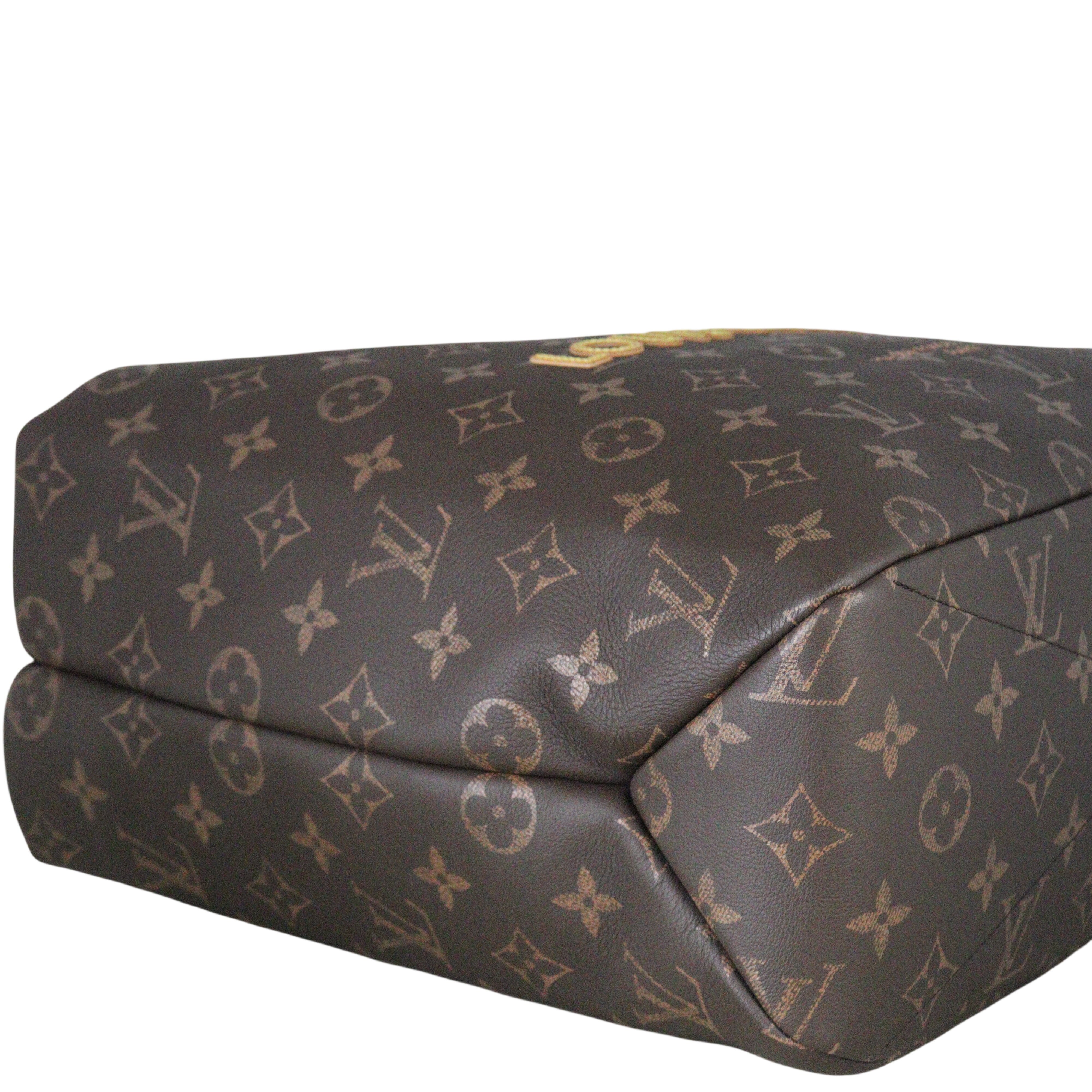 Louis Vuitton Shopper Tote MM Monogram Leather