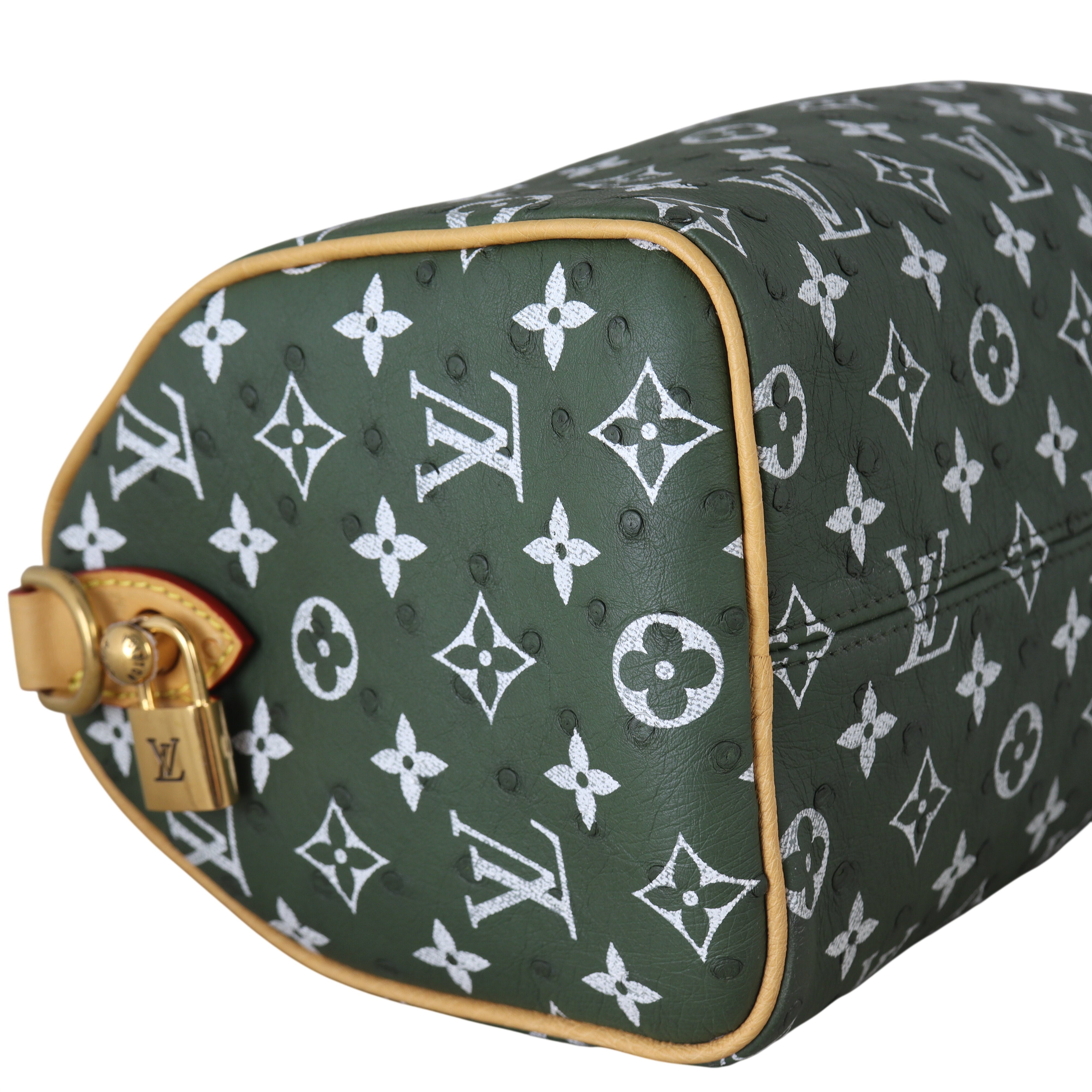 Louis Vuitton Speedy P9 25 Bandouliere Monogram Ostrich