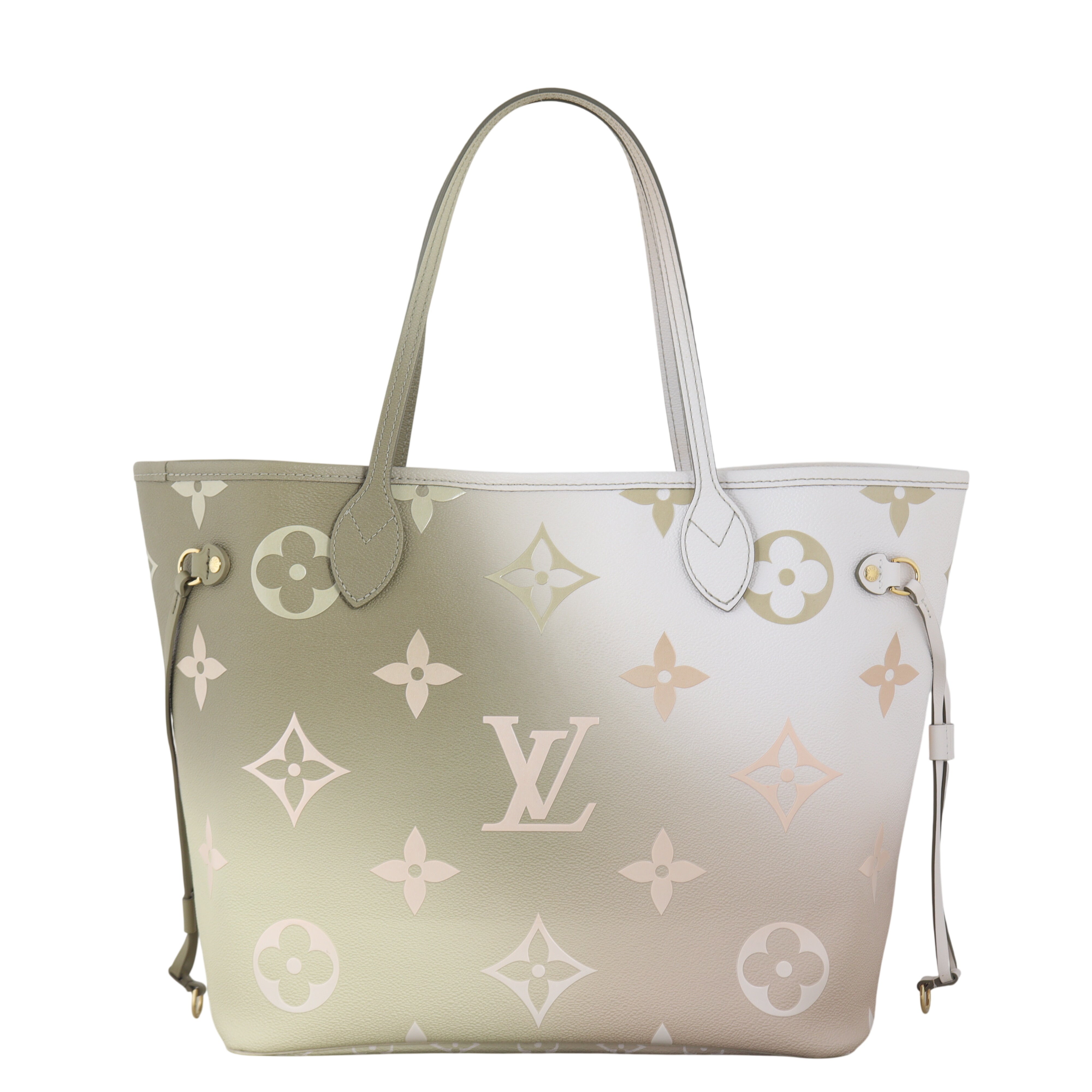 Louis Vuitton Neverfull MM Monogram Giant Sunset Khaki