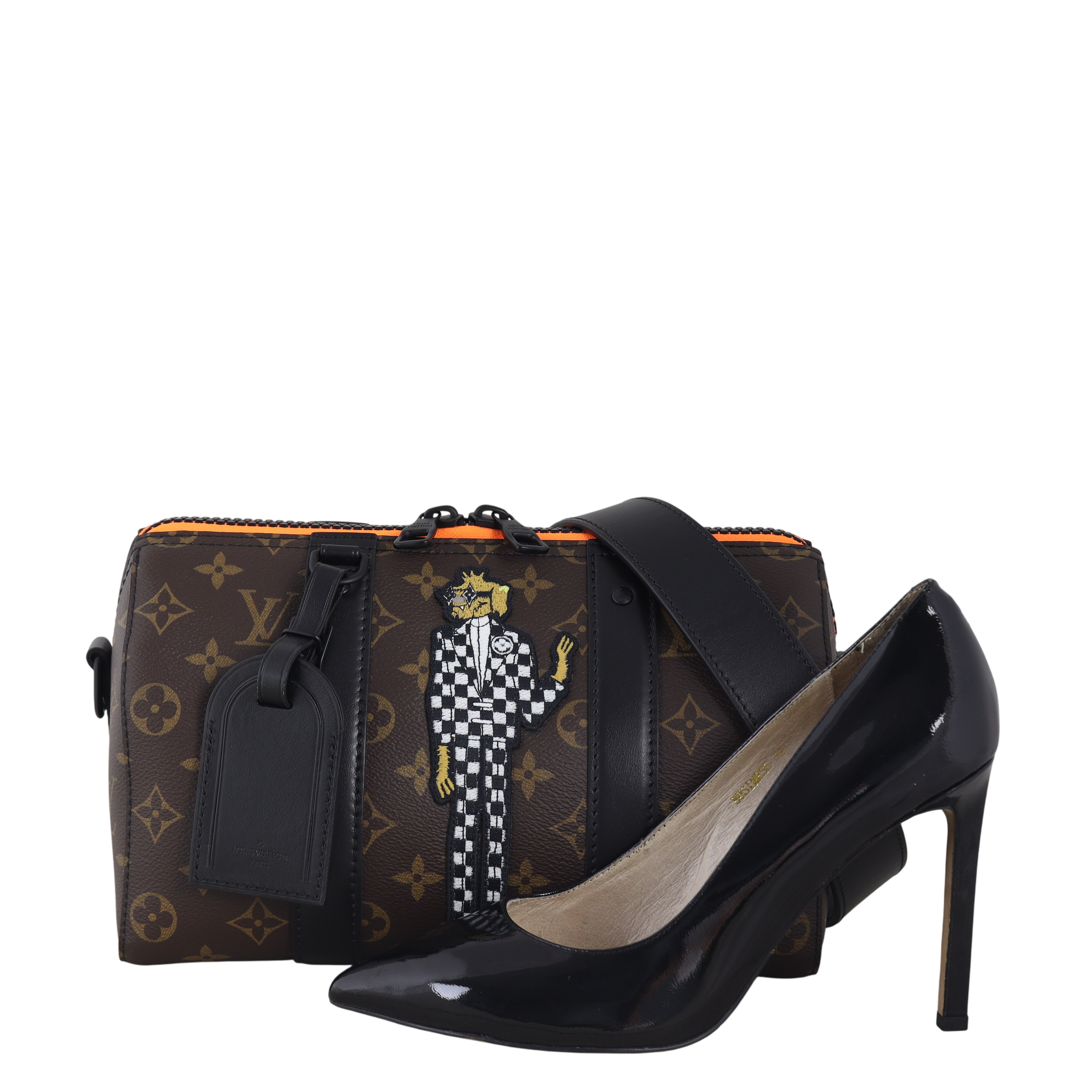 Louis Vuitton City Keepall Monogram Macassar Zoom with Friends