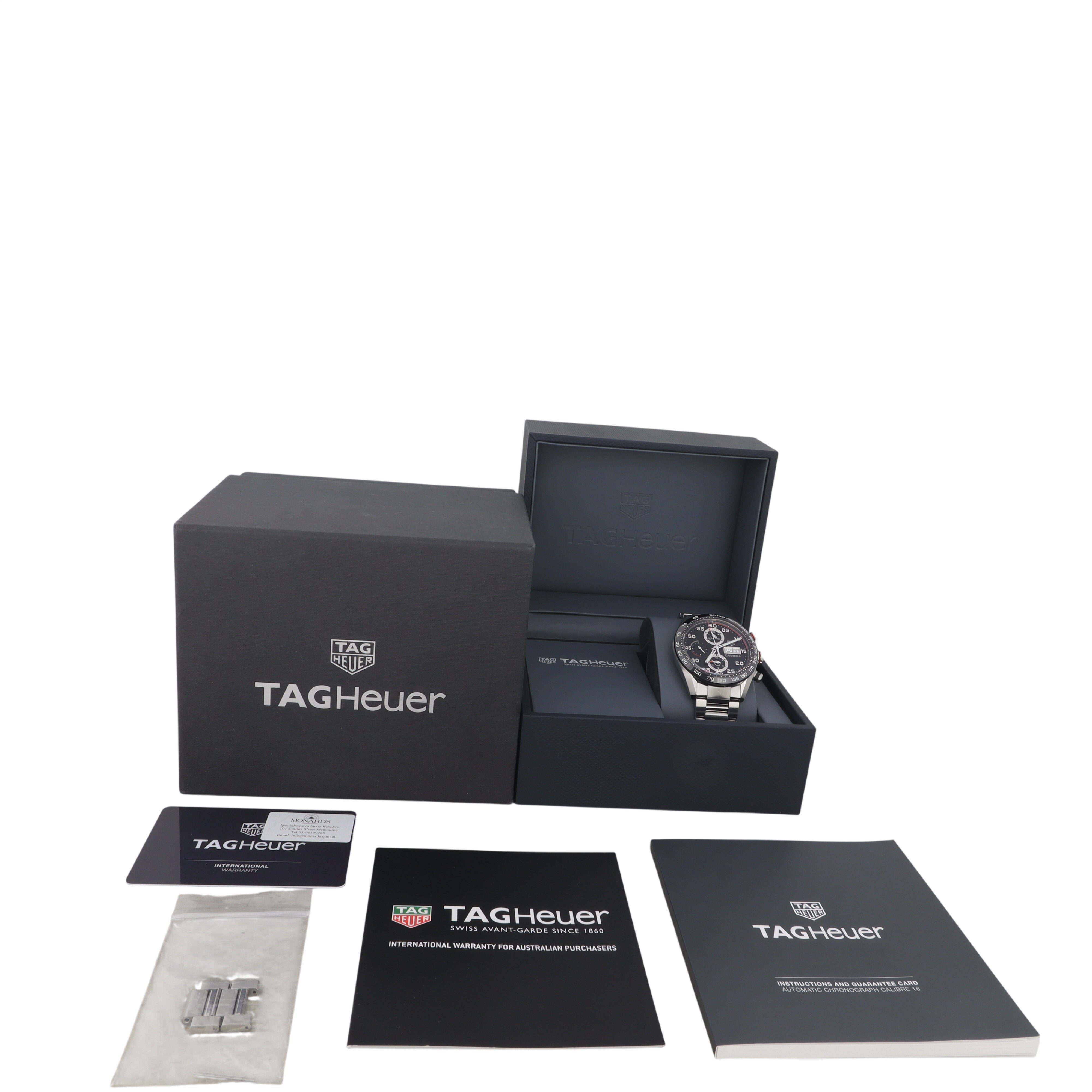 TAG Heuer Carrera Calibre 16 Day Date Chronograph Watch