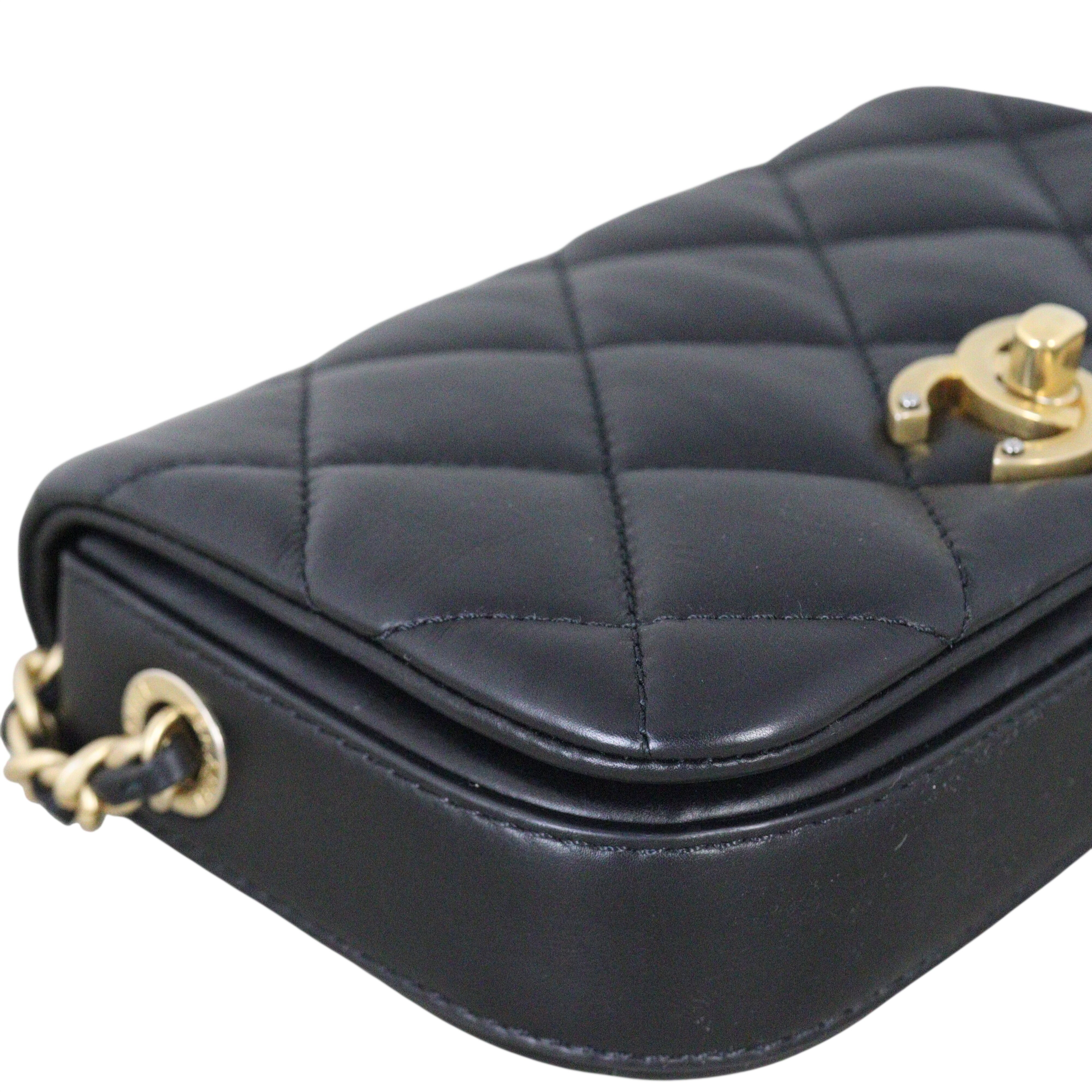 Chanel Nailed CC Flap Bag Mini