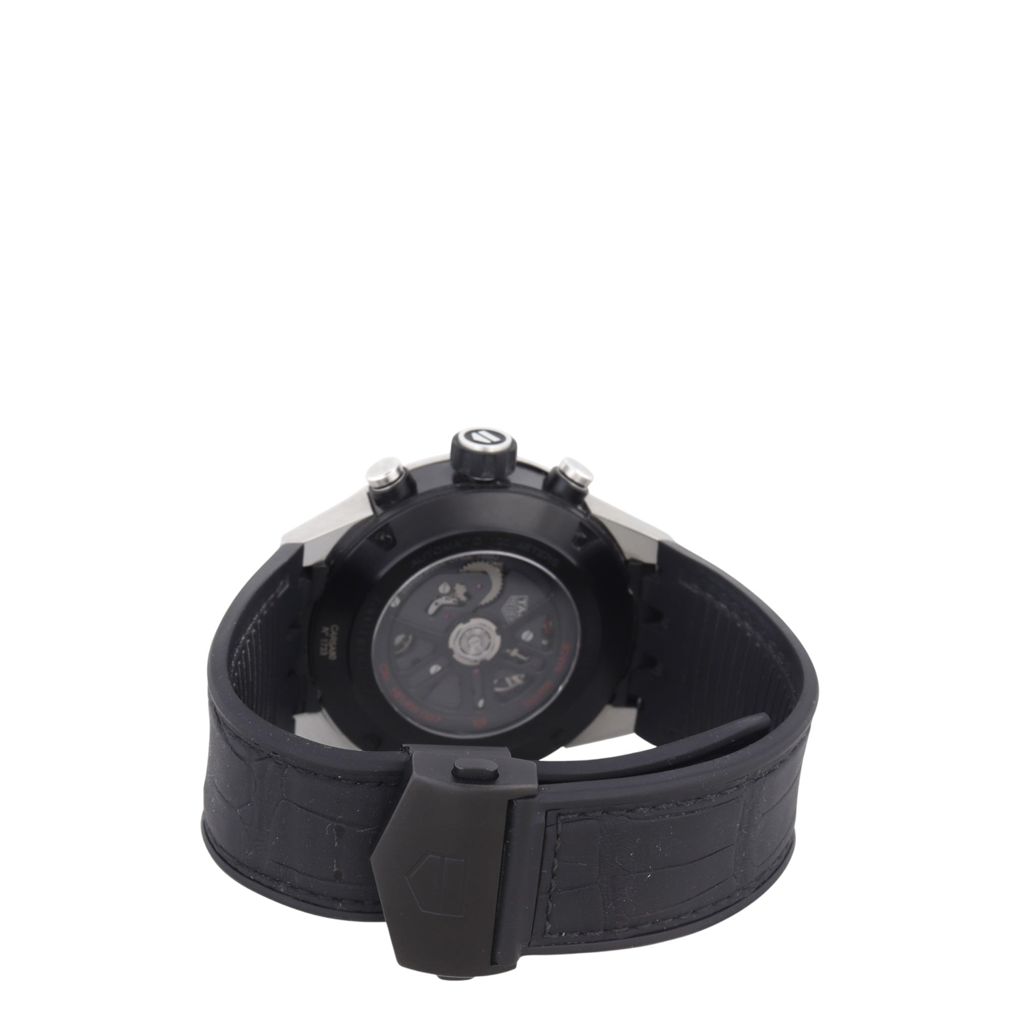 TAG Heuer Carrera Calibre Heuer-02T Tourbillon Diamond 45mm Chronograph Watch