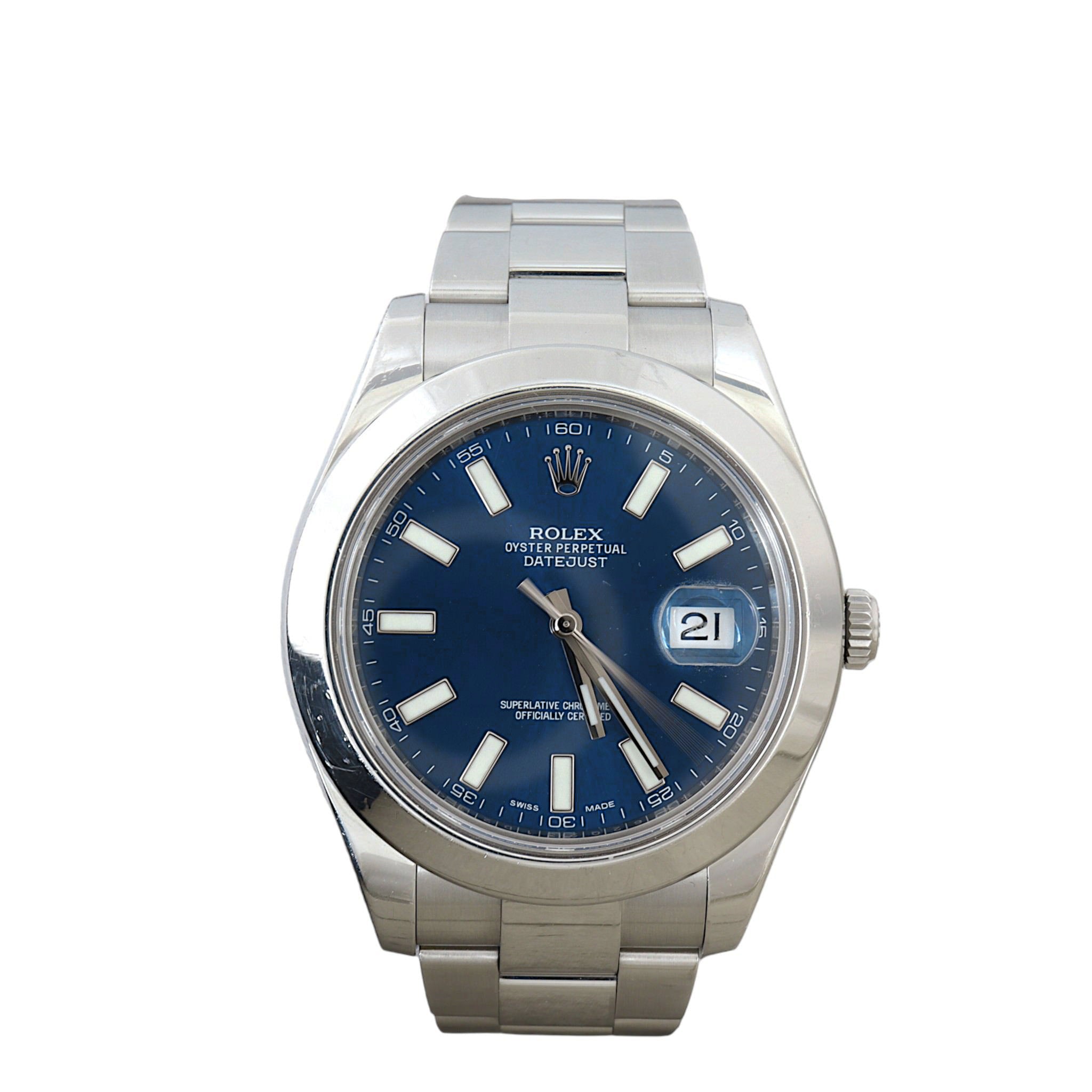 Rolex Oyster Perpetual Datejust II 41mm Watch