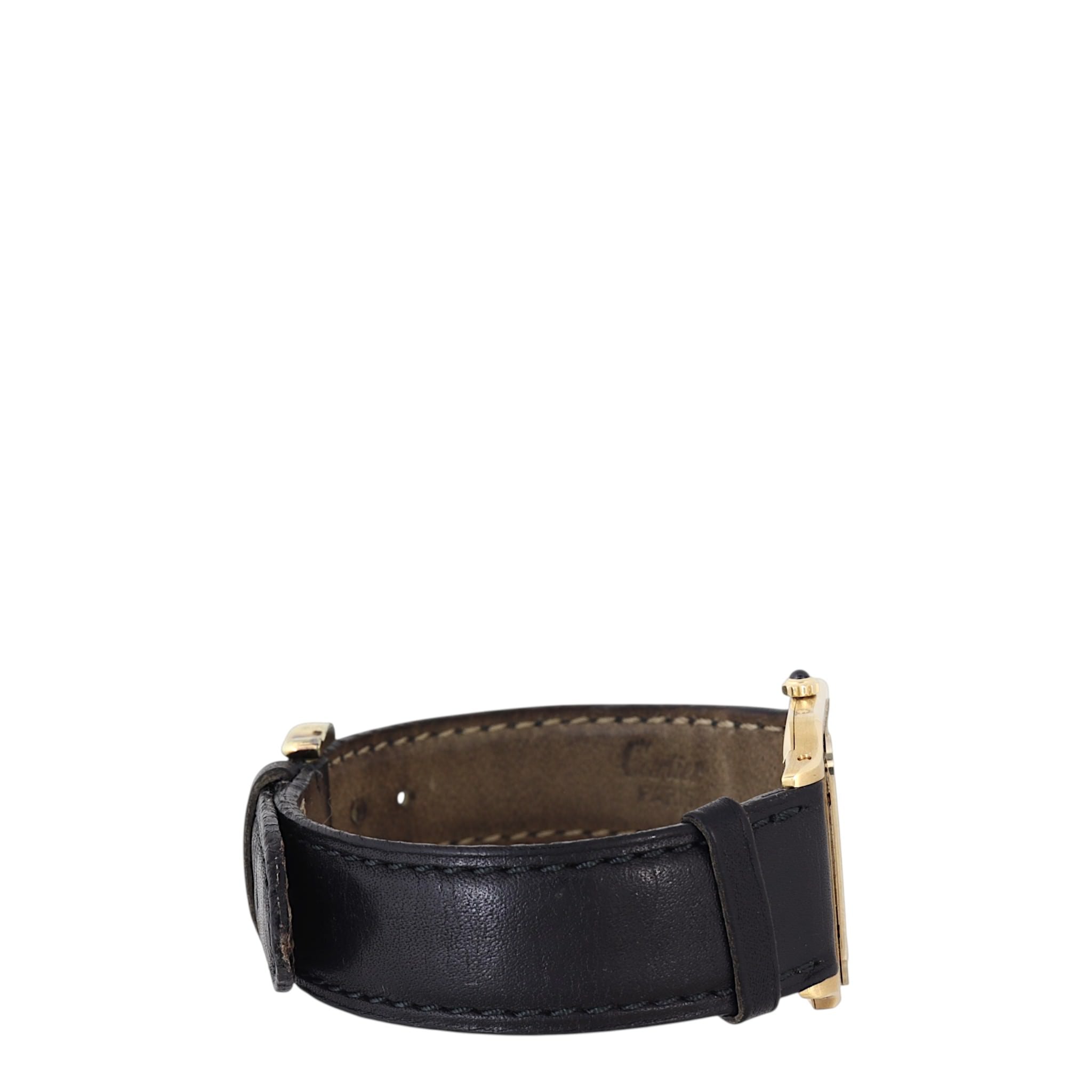 Cartier Santos Dumont Watch 18k Yellow Gold