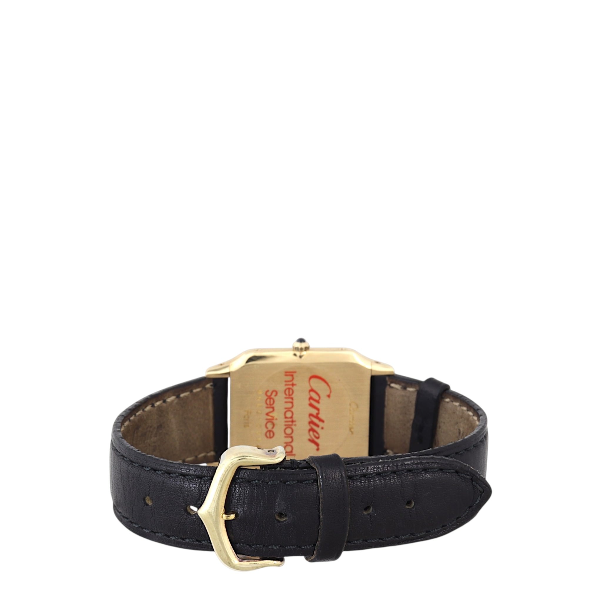 Cartier Santos Dumont Watch 18k Yellow Gold