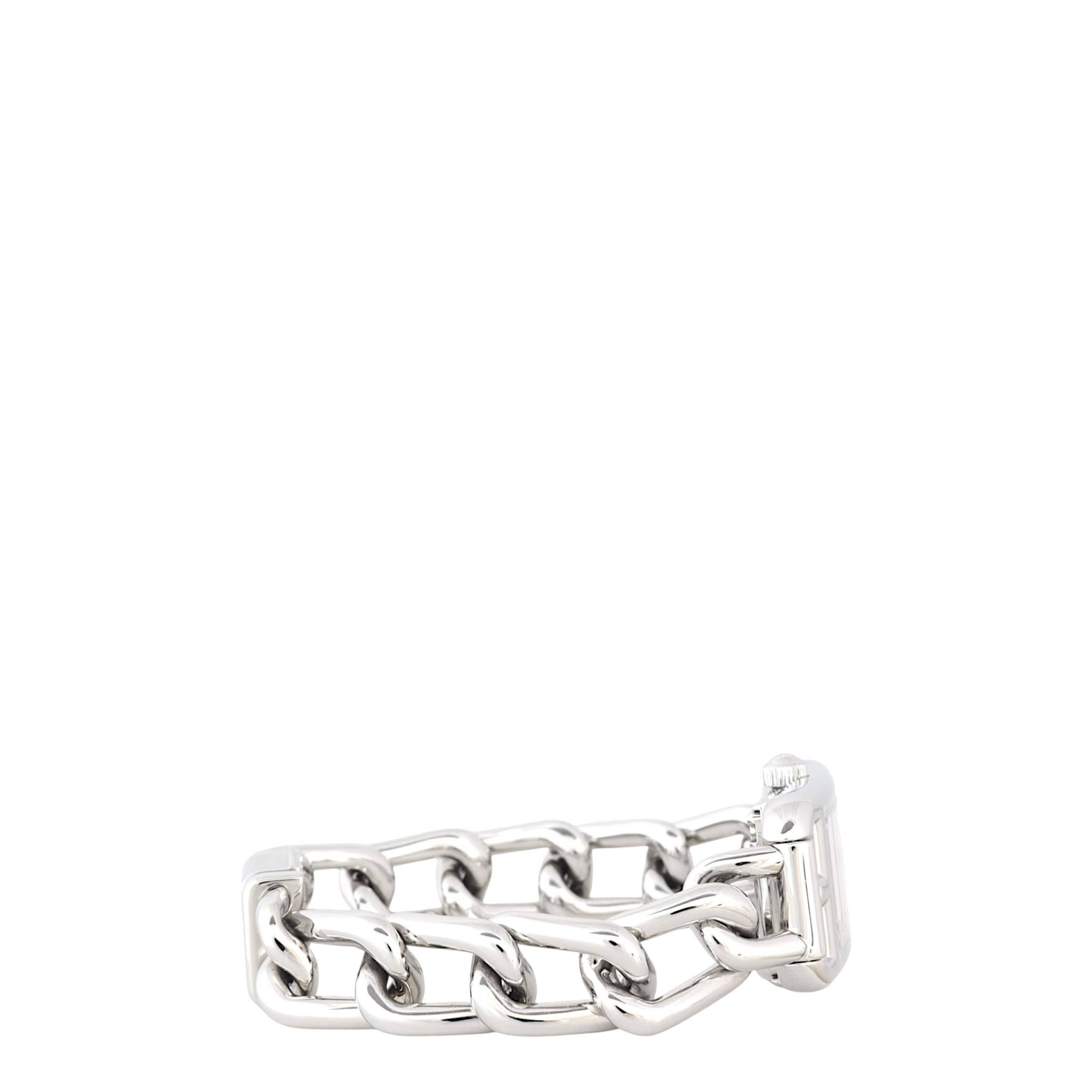 Hermes Nantucket Diamond Watch