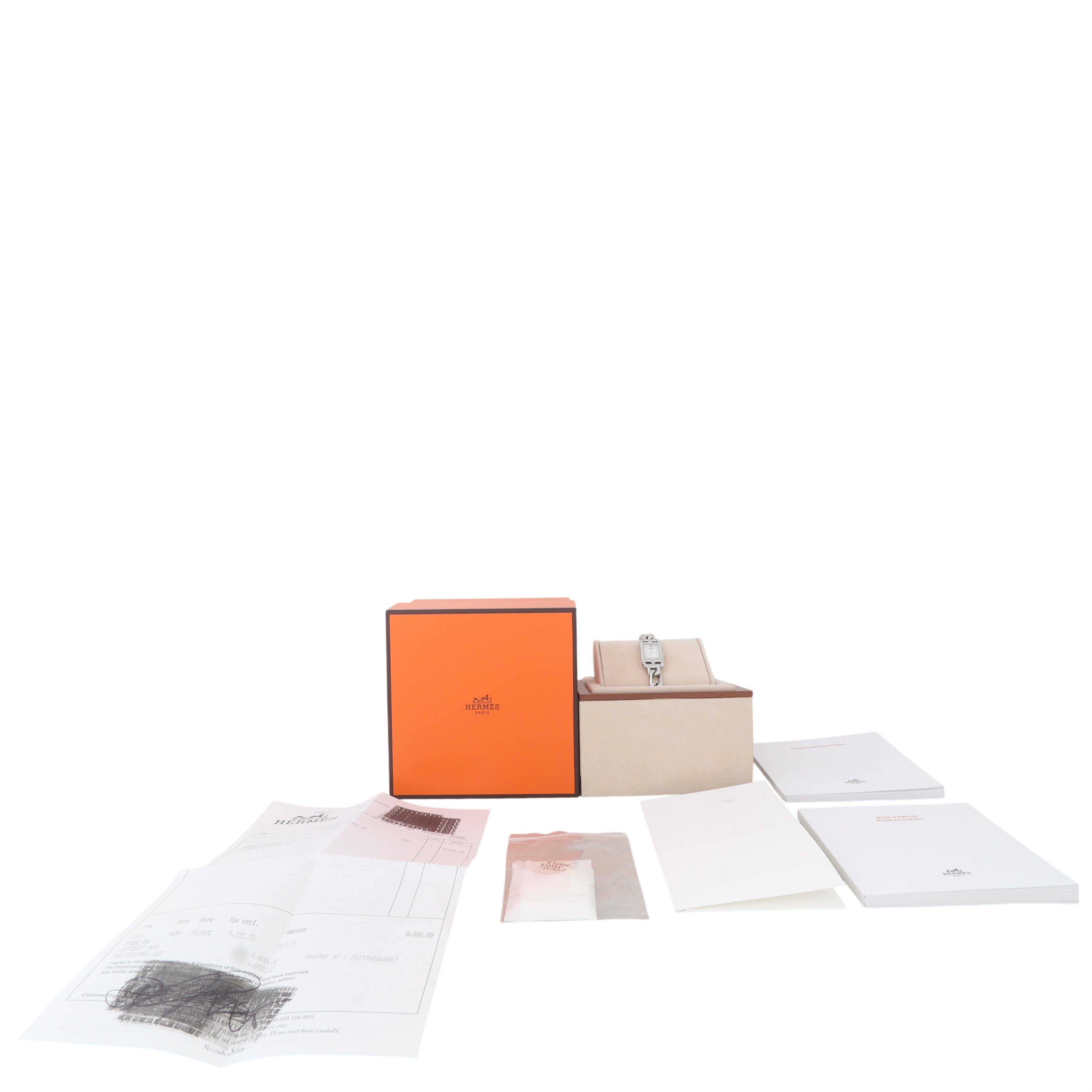 Hermes Nantucket Diamond Watch