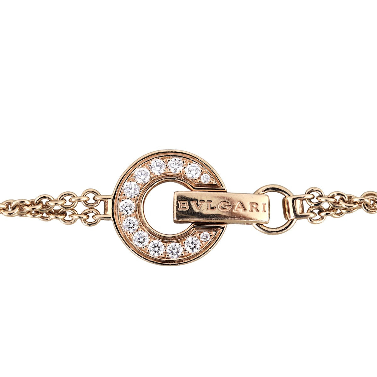 Bvlgari Bvlgari Diamond 18k Rose Gold Bracelet